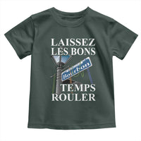 Funny Mardi Gras Laissez Les Bons Temps Rouler Toddler T Shirt Bourbon Street Sign