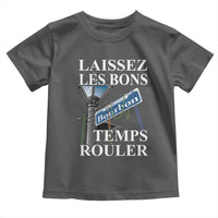 Funny Mardi Gras Laissez Les Bons Temps Rouler Toddler T Shirt Bourbon Street Sign