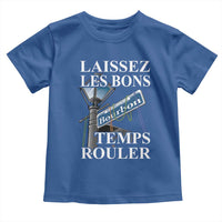 Funny Mardi Gras Laissez Les Bons Temps Rouler Toddler T Shirt Bourbon Street Sign