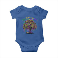 Funny Mardi Gras Bead Tree Carnival New Orleans Coconut Baby Onesie