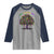 Funny Mardi Gras Bead Tree Carnival New Orleans Coconut Raglan Shirt
