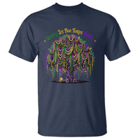 Funny Mardi Gras Bead Tree Carnival New Orleans Coconut T Shirt