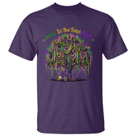 Funny Mardi Gras Bead Tree Carnival New Orleans Coconut T Shirt