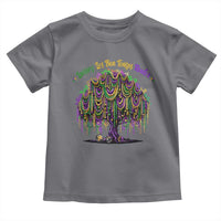 Funny Mardi Gras Bead Tree Carnival New Orleans Coconut Toddler T Shirt