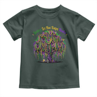 Funny Mardi Gras Bead Tree Carnival New Orleans Coconut Toddler T Shirt