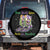 Funny Mardi Gras Spare Tire Cover These Boots Were Made For Marching