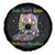 Funny Mardi Gras Spare Tire Cover These Boots Were Made For Marching