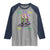 Funny Mardi Gras Raglan Shirt These Boots Were Made For Marching