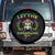 Funny Mardi Gras Spare Tire Cover Let The Shenanigans Begin Jester Hat