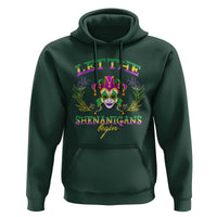 Funny Mardi Gras Hoodie Let The Shenanigans Begin Jester Hat