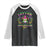 Funny Mardi Gras Raglan Shirt Let The Shenanigans Begin Jester Hat