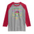 Funny Mardi Gras Raglan Shirt Let The Shenanigans Begin Jester Hat