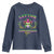 Funny Mardi Gras Youth Sweatshirt Let The Shenanigans Begin Jester Hat