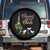 Funny Courir De Mardi Gras Spare Tire Cover Chasing Dem Chicks Carnival