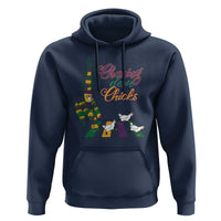 Funny Courir De Mardi Gras Hoodie Chasing Dem Chicks Carnival