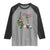 Funny Courir De Mardi Gras Raglan Shirt Chasing Dem Chicks Carnival