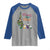 Funny Courir De Mardi Gras Raglan Shirt Chasing Dem Chicks Carnival