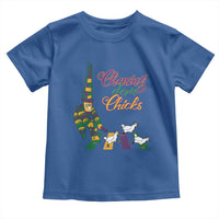 Funny Courir De Mardi Gras Toddler T Shirt Chasing Dem Chicks Carnival