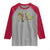 Funny I'm Catchin' If You're Throwin' Mardi Gras Raglan Shirt Crawfish Beads Fleur De Lys