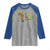 Funny I'm Catchin' If You're Throwin' Mardi Gras Raglan Shirt Crawfish Beads Fleur De Lys