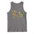 Funny I'm Catchin' If You're Throwin' Mardi Gras Tank Top Crawfish Beads Fleur De Lys