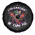 Funny I'm Catchin' If You're Throwin' Mardi Gras Spare Tire Cover Crawfish Beads Jester Hat