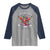 Funny I'm Catchin' If You're Throwin' Mardi Gras Raglan Shirt Crawfish Beads Jester Hat