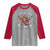 Funny I'm Catchin' If You're Throwin' Mardi Gras Raglan Shirt Crawfish Beads Jester Hat