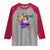 Funny Mardi Gras Pelican Raglan Shirt I'm Catchin' If You're Throwin' Beads Doubloons