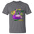 Funny Mardi Gras Pelican T Shirt I'm Catchin' If You're Throwin' Beads Doubloons