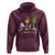 Funny Mardi Gras Drinking Hoodie Drink Drank Drunk Glass Of Wine Alligators
