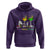 Funny Mardi Gras Drinking Hoodie Drink Drank Drunk Glass Of Wine Alligators