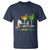 Funny Mardi Gras Drinking T Shirt Drink Drank Drunk Glass Of Wine Alligators
