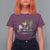 Funny Mardi Gras Drinking T Shirt For Women Drink Drank Drunk Glass Of Wine Alligators