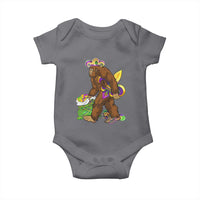 Funny Bigfoot Carnival Mardi Gras Party Baby Onesie