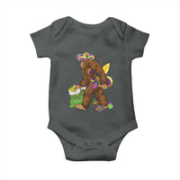 Funny Bigfoot Carnival Mardi Gras Party Baby Onesie