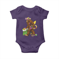Funny Bigfoot Carnival Mardi Gras Party Baby Onesie