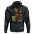Funny Bigfoot Carnival Mardi Gras Party Hoodie