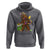 Funny Bigfoot Carnival Mardi Gras Party Hoodie