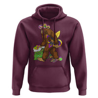 Funny Bigfoot Carnival Mardi Gras Party Hoodie