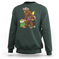 Funny Bigfoot Carnival Mardi Gras Party Sweatshirt