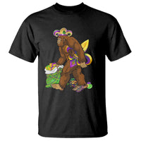 Funny Bigfoot Carnival Mardi Gras Party T Shirt