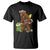 Funny Bigfoot Carnival Mardi Gras Party T Shirt