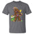 Funny Bigfoot Carnival Mardi Gras Party T Shirt