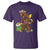 Funny Bigfoot Carnival Mardi Gras Party T Shirt