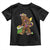 Funny Bigfoot Carnival Mardi Gras Party Toddler T Shirt