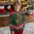 Funny Bigfoot Carnival Mardi Gras Party Knitted Sweatshirt - Wonder Print Shop