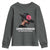 Funny African American Youth Sweatshirt Unbothered By Negative Souls