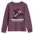 Funny African American Youth Sweatshirt Unbothered By Negative Souls