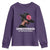 Funny African American Youth Sweatshirt Unbothered By Negative Souls